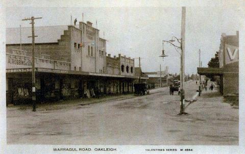 Paramount Theatre, Warragul Road, Oakleigh, c1920