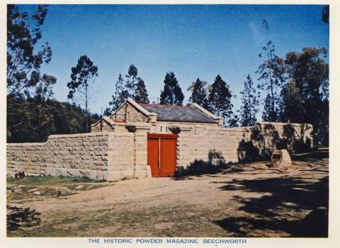 The historic powder magazine, Beechworth