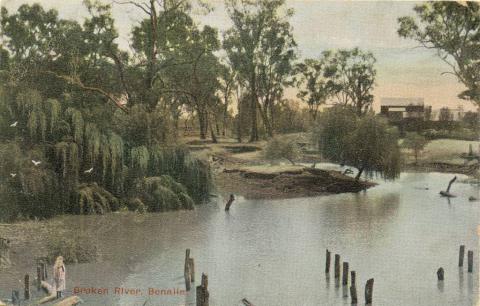 Broken River, Benalla, 1906