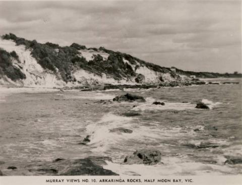 Arkaringa Rocks, Half Moon Bay, Black Rock