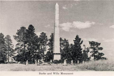 Burke and Wills Monument, Castlemaine