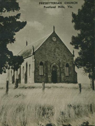 Presbyterian Church, Pentland Hills, 1954