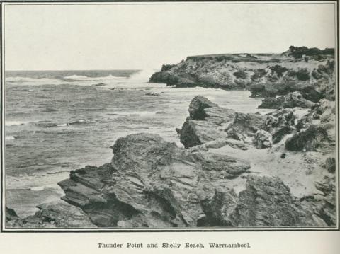 Thunder Point and Shelly Beach, Warrnambool, 1918