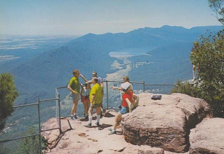 Boroka Lookout overlooking Hall's Gap, Grampians