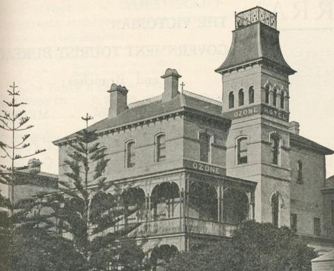 Giulieri's 'Ozone' Hotel, Queenscliffe, 1950