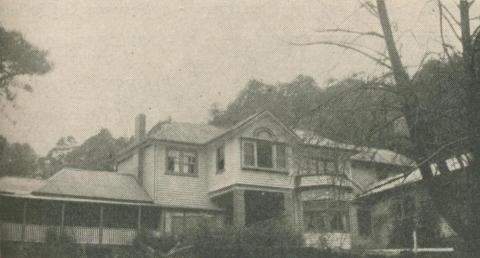 Calulu Guest House, Mount Macedon, 1947-48