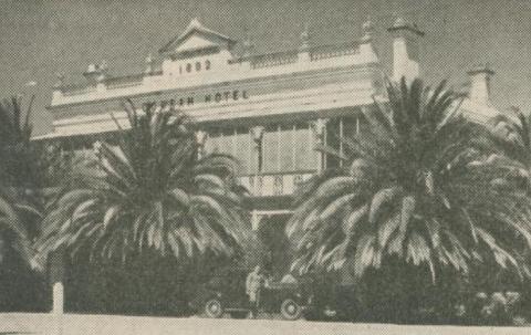 Spence's Cobram Hotel, 1947-48