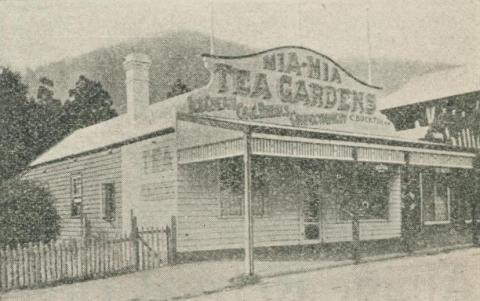 Mia Mia Tea Gardens, Warburton, 1918-20