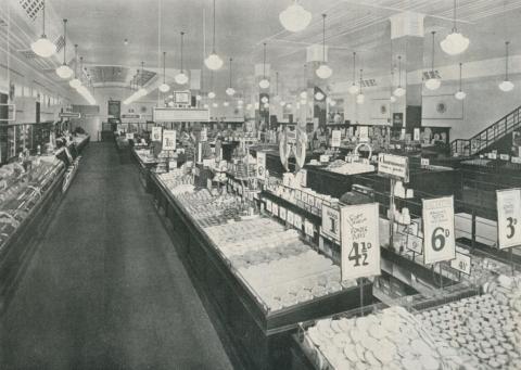New Bourke Street Coles Store, Melbourne, 1934