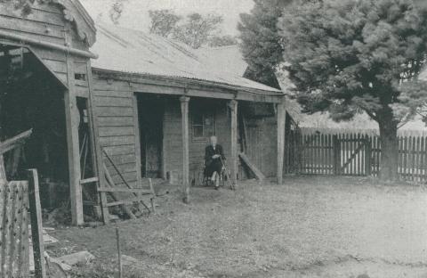First House in Box Hill (1832), south of the railway line, 1956