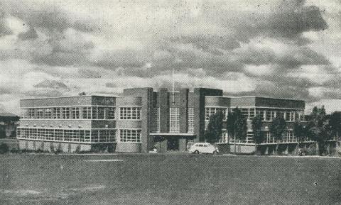 Boy's Technical School, Box Hill, 1956
