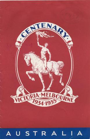 Centenary Victoria: Melbourne 1934