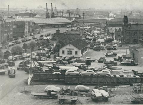 Port of Melbourne Goods Shed, 1948