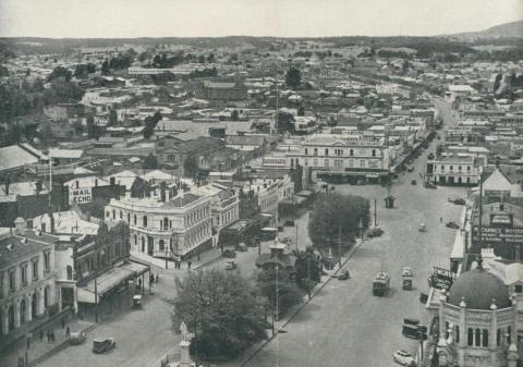 Main Street, Ballarat, 1957