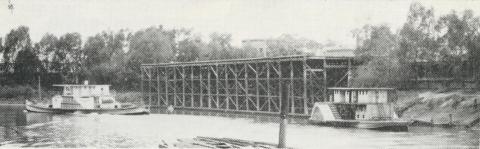 Echuca Wharf, 1968