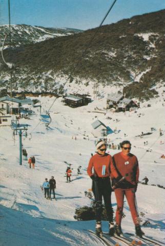Skiing at Falls Creek, 1971