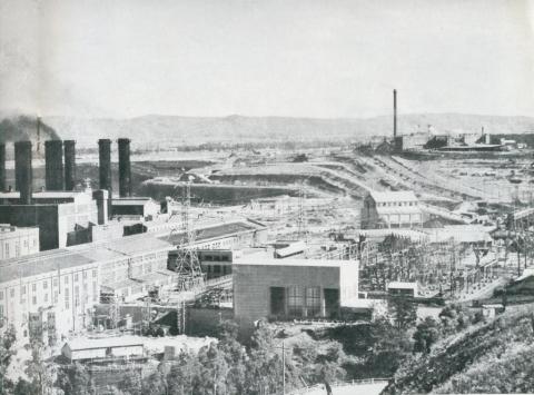Yallourn power station, 1954