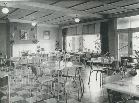 Mildura Working Man's Club, Dining Room, 1964