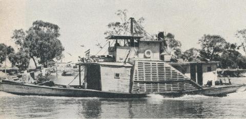 Paddle Steamer Adelaide, Echuca, 1961