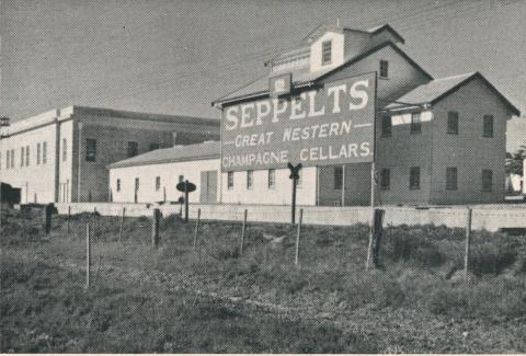 Seppelts Great Western Champagne Cellars, 1962