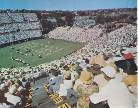 World Tennis Arena, Kooyong, 1958