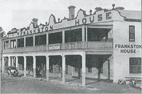 Frankston House, 1931