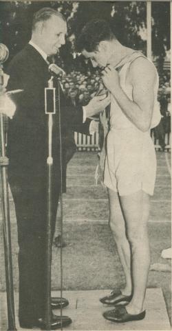 Stawell Gift - the professional sprinter's classic, 1950