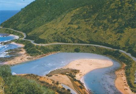 The Great Ocean Road from Teddys Lookout, Lorne