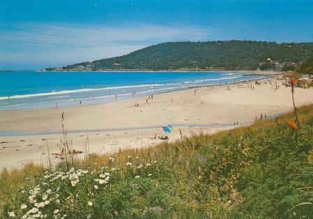 Looking towards Point Grey from mouth of Erksine River, Lorne