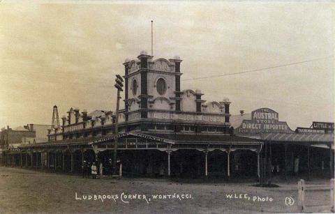 Ludbrooks Corner, Wonthaggi, c1910