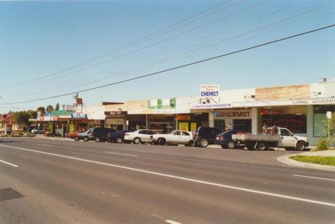 Clarinda Shops, Centre Road, 2000
