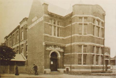 Windsor post office, 1910