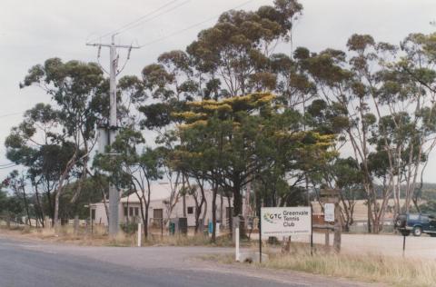Greenvale tennis courts and hall, Section Road, 2010