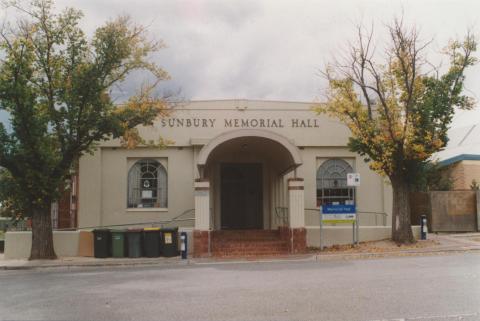 Sunbury memorial hall, 2010