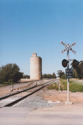 Railway Crossing and Silo, Katunga, 2011