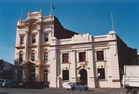 ANA Hall, Ballarat, 2012
