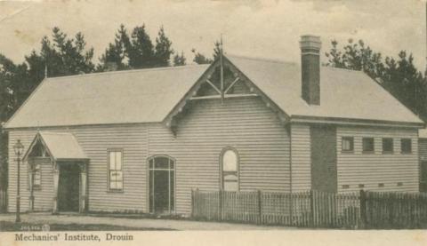 Mechanics' Institute, Drouin, 1907