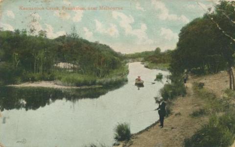 Kananook Creek, Frankston, 1907