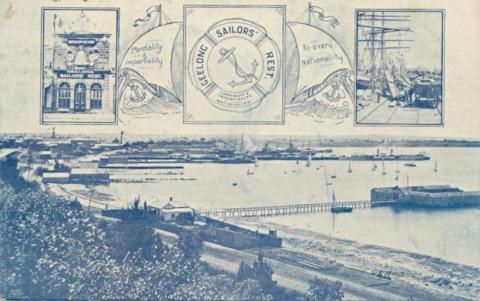 Geelong Sailors' Rest, 1909