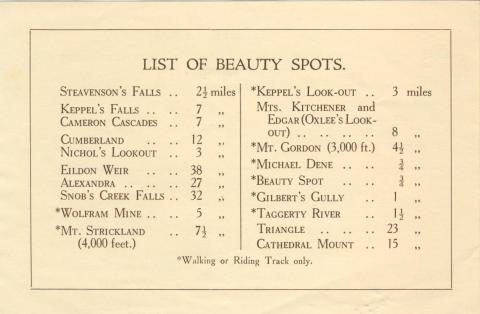 Mount Kitchener House, Marysville, c1925, page 5
