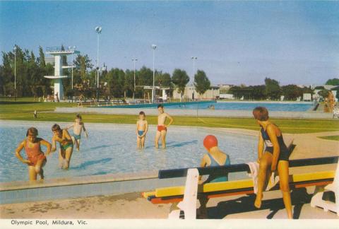 Olympic Pool, Mildura, 1964