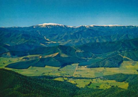 The Buckland Valley from the Buffalo Plateau, 1977