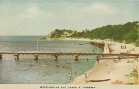 Overlooking the Beach at Portsea