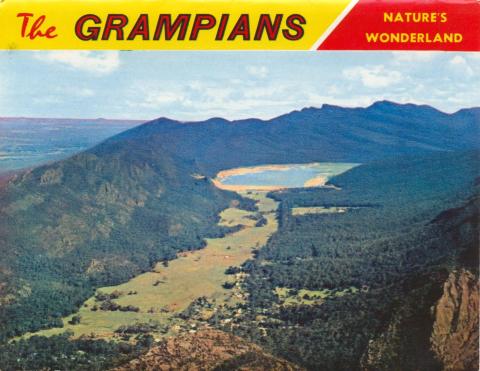 Halls Gap, Fyans Valley from Mt Difficult Lookout, Grampians