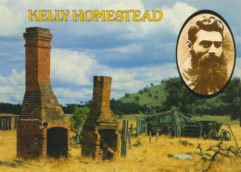 The remains of the Kelly home 'Glenrowan', Greta