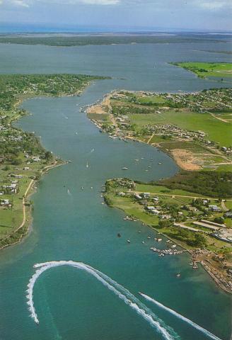 Aerial View of Lakeside, Paynesville