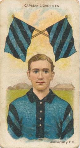 University Football Club, Capstan Cigarettes Card