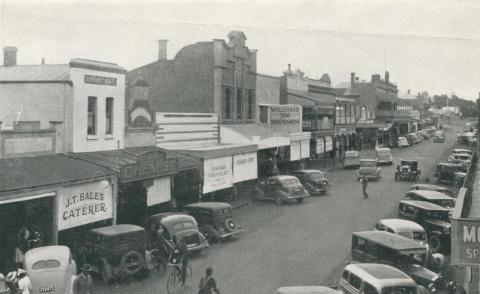 Napier Street, looking north, St Arnaud