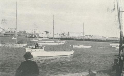 Small craft & Pier, St Kilda