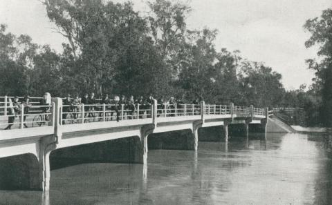 The Bridge and River in Flood, Shepparton